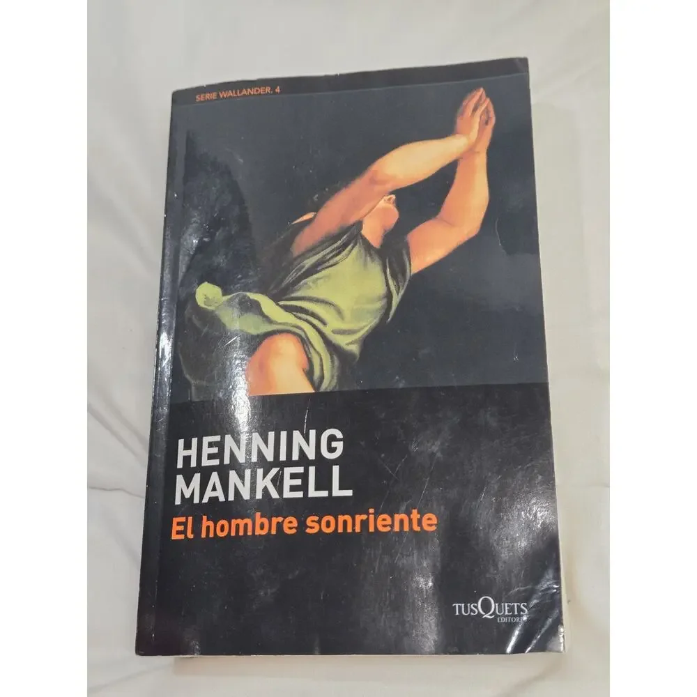 El Hombre Sonriente por Henning Mankell - Ed. TusQuets - Spanish C29